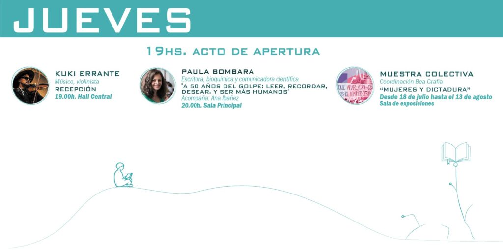 ¡LA FERIA DEL LIBRO DE BRAGADO 2026 ABRE SUS PUERTAS! 6 flyer feria del libro 26 apertura