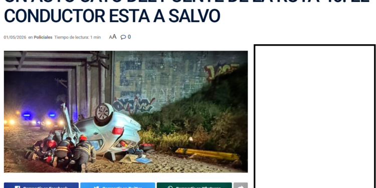 EL BLOQUE U.C.R. SOLICITAN UNA EVALUACIÓN INTEGRAL DE SEGURIDAD VIAL EN EL PUENTE DE LA RUTA PROVINCIAL N.º 46