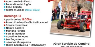 OTRO FIN DE SEMANA CON FIESTAS POPULARES. ESTA VEZ WARNES
