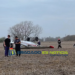 UN AVION CON DOS OCUPANTES CAYO A TIERRA 14 UN AVION CON DOS OCUPANTES CAYO A TIERRA