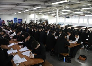 MÁS DE 700 POSTULANTES RINDIERON EL EXAMEN PARA INGRESAR A LA ESCUELA DE POLICÍA DE CHIVILCOY