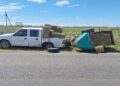 CHOCARON DOS CAMIONETA EN RUTA 46. UNA MUJER FUE TRASLADADA AL HOSPITAL