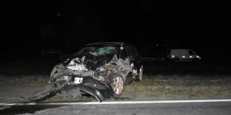 TRIPLE CHOQUE EN LA RUTA 5 ENTRE UN CAMIÓN, UN AUTO Y UNA CAMIONETA: VARIOS HERIDOS, INCLUIDOS 4 PERSONAS DE BRAGADO