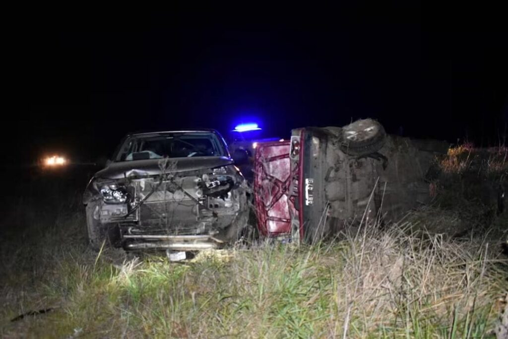 "KINO" PROTAGONIZO UNA VIOLENTA COLISIÓN VEHÍCULAR SOBRE RUTA 5 6 choque kino