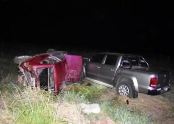 “KINO” PROTAGONIZO UNA VIOLENTA COLISIÓN VEHÍCULAR SOBRE RUTA 5