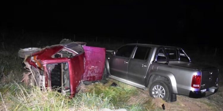 “KINO” PROTAGONIZO UNA VIOLENTA COLISIÓN VEHÍCULAR SOBRE RUTA 5