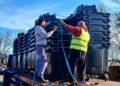 LLEGARON LOS NUEVOS CONTENEDORES ADQUIRIDOS POR EL MUNICIPIO POR MEDIO DE PROVINCIA LEASING