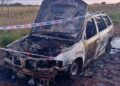 DESTRUCCION TOTAL DE UN AUTOMÓVIL POR INCENDIO, MIENTRAS TRANSITABA CERCA DE ASAMBLEA