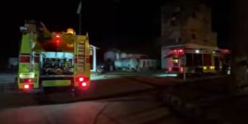 INCENDIO DE UNA CALDERA EN EL FRIGORIFICO BRAGADO: AFORTUNADAMENTE SIN HERIDOS