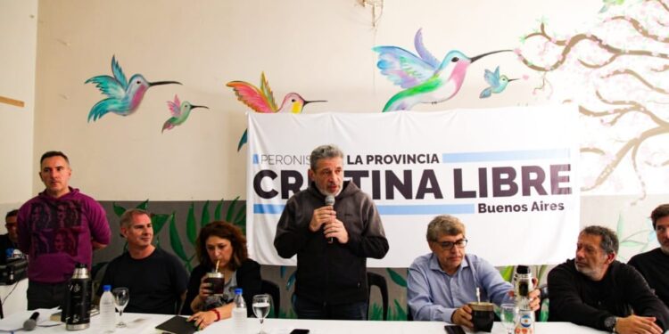 EL PERONISMO SE ORGANIZA: CRISTINA KIRCHNER COMO BANDERA Y MILEI COMO ADVERSARIO. ESTUVIERON DURETTI, TAGHON Y MOSCE