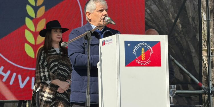 BRITOS RECIBIÓ A LA VICEPRESIDENTE VICTORIA VILLARRUEL Y RECORRIERON LA EXPOSICIÓN RURAL DE CHIVILCOY