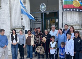 UN DÍA HISTÓRICO PARA LA COMUNIDAD MAPUCHE DE OLASCOAGA
