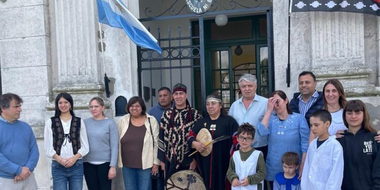 UN DÍA HISTÓRICO PARA LA COMUNIDAD MAPUCHE DE OLASCOAGA