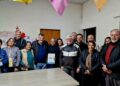 VISITA DEL INTENDENTE AL BARRIO MUDYNDA CON MUY BUENAS NOTICIAS
