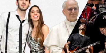 EL BRAGADENSE MARTIN GARASSI ESTARÁ ENTRE LOS MÚSICOS DE LOS HERMANOS MENTA QUE CANTARAN EN LA VIGILIA POR LA VISITA DE  LEÓN XIV