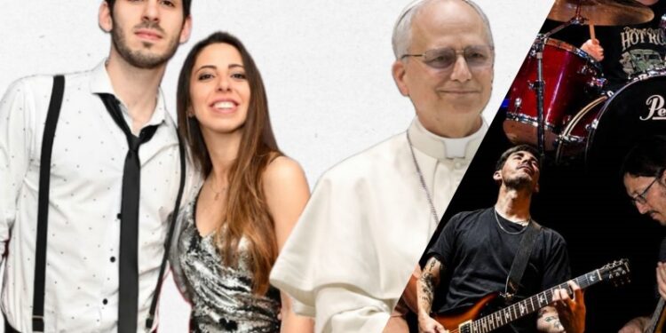 EL BRAGADENSE MARTIN GARASSI ESTARÁ ENTRE LOS MÚSICOS DE LOS HERMANOS MENTA QUE CANTARAN EN LA VIGILIA POR LA VISITA DE  LEÓN XIV