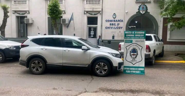 DOS FAMILIAS ASALTADAS EN CHIVILCOY: HALLARON LA CAMIONETA ROBADA EN RUTA 51