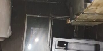 PRINCIPIO DE INCENDIO EN UN CUARTO PISO DEL BARRIO FONAVI II